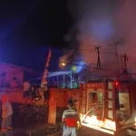 Kebakaran Hanguskan Cafe 99 di Tanah Grogot, Kerugian Capai Rp1,5 Miliar