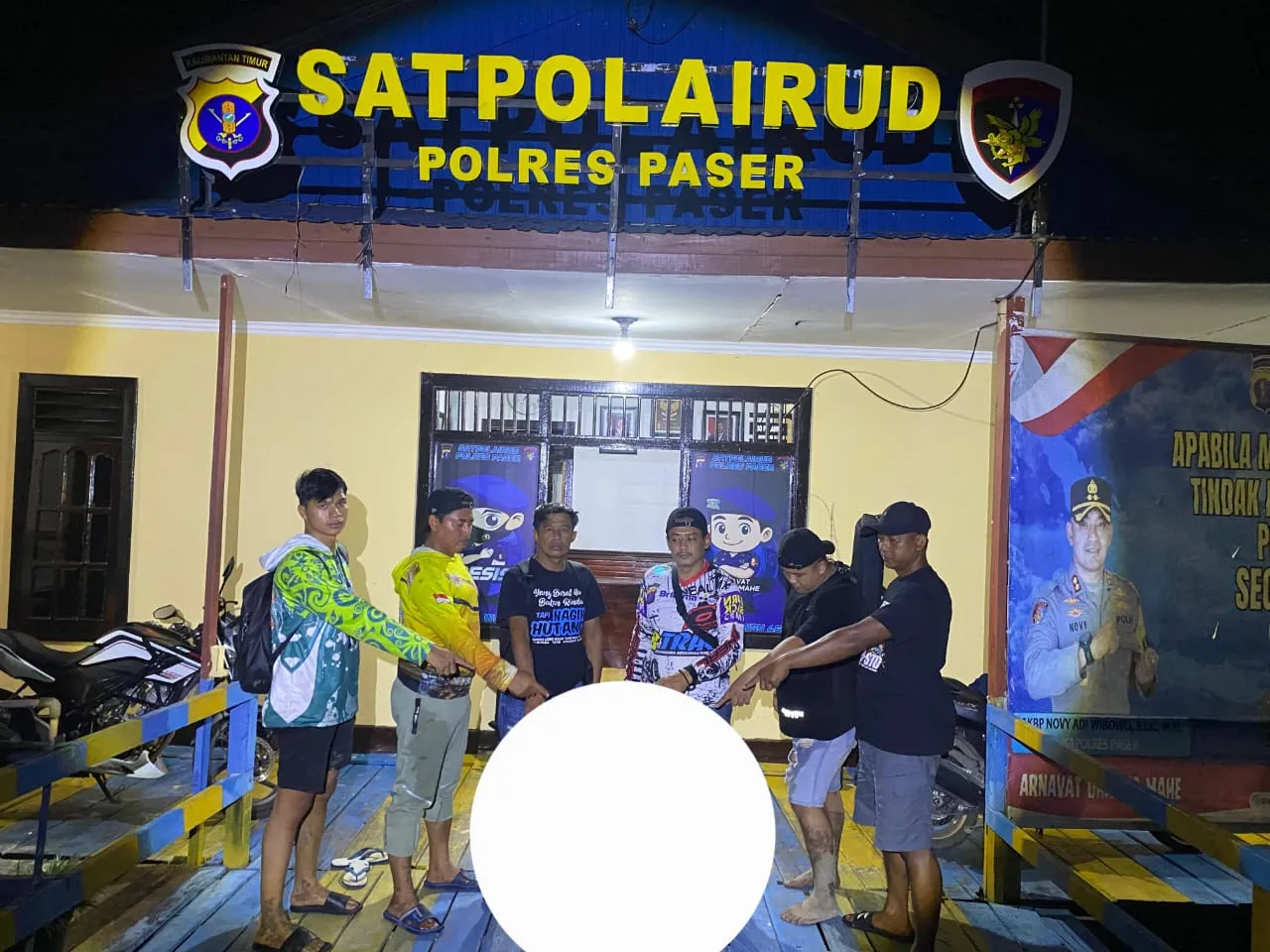 Satpolairud Polres Paser Tangkap Terduga Pengedar Sabu di Muara Adang, 7,79 Gram Disita