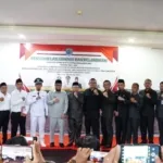 Wabup Ikhwan Kukuhkan PAW Kades Atang Pait dan Anggota BPD Lima Desa di Paser