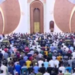 Tarawih Perdana di Masjid Negara IKN, Ribuan Jemaah Padati Ruang Salat