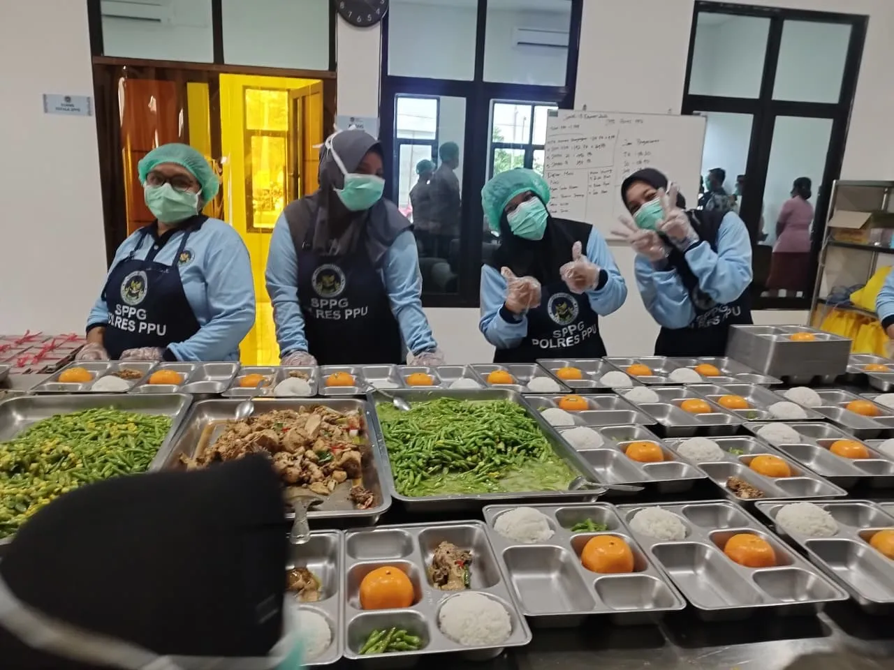 Strategi Zero Risk Polres PPU Jaga Sterilitas Makan Bergizi Gratis