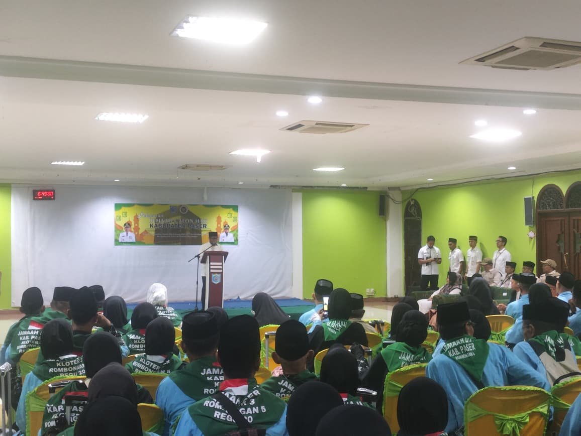 Ratusan Jemaah Haji Paser Dilepas ke Tanah Suci, Pemkab Soroti Pentingnya Kesiapan Hadapi Suhu Ekstrem
