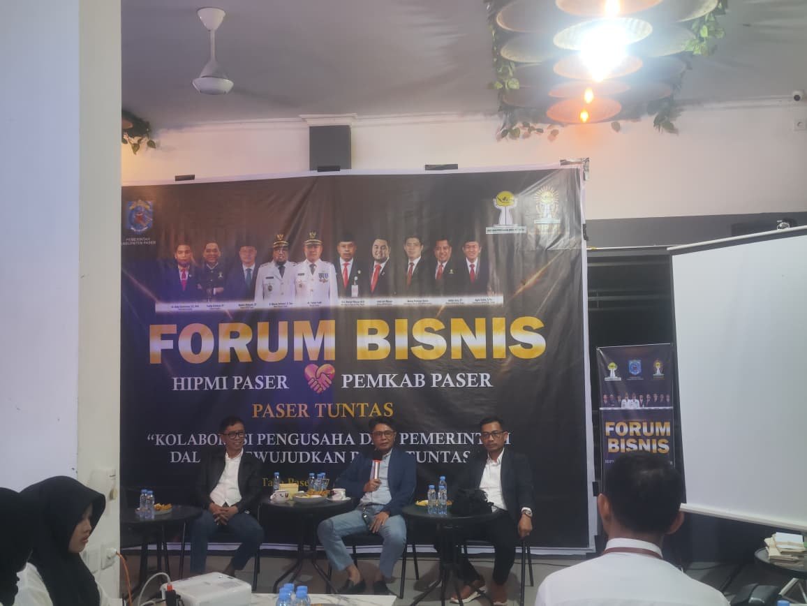 HIPMI Paser Dorong Kolaborasi Dunia Usaha dan Pemerintah Lewat Forum Bisnis