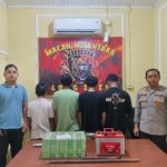 Komplotan Pencuri Asal Kalsel Berkedok “Satu Keluarga” Diringkus Polsek Long Ikis