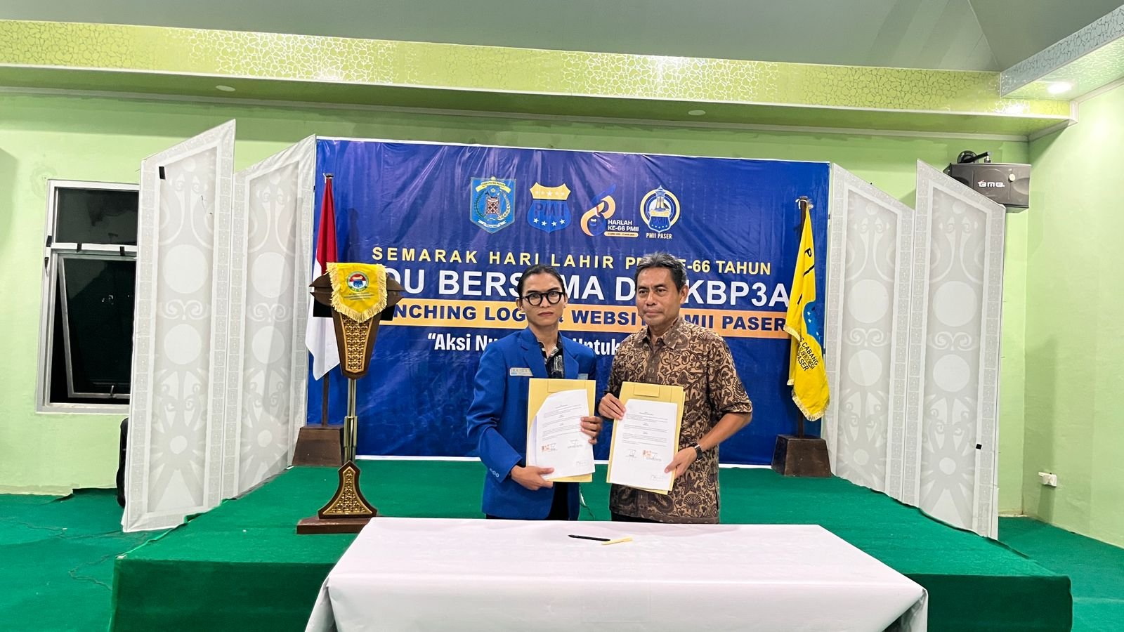 PMII Paser Gandeng DPPKBP3A Cegah Kekerasan Seksual, Momentum Harlah ke-66 Jadi Tonggak Transformasi Organisasi