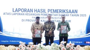 Ketua DPRD Paser Minta Opini WTP Jadi Momentum Benahi Tata Kelola Keuangan