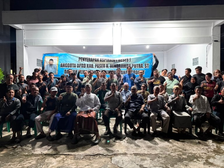 Wakil Ketua DPRD Paser H. Hendrawan Putra Fokus Perjuangkan Aspirasi Warga ke APBD 2027