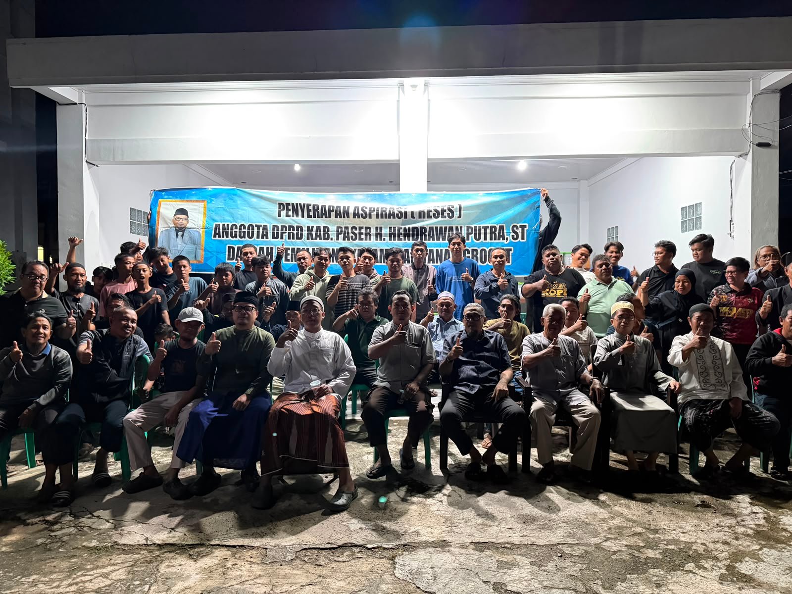 Wakil Ketua DPRD Paser H. Hendrawan Putra Fokus Perjuangkan Aspirasi Warga ke APBD 2027