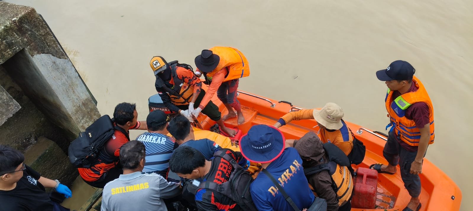 Petani Lansia di Paser yang Hilang Tiga Hari Ditemukan Meninggal di Aliran Sungai Kandilo