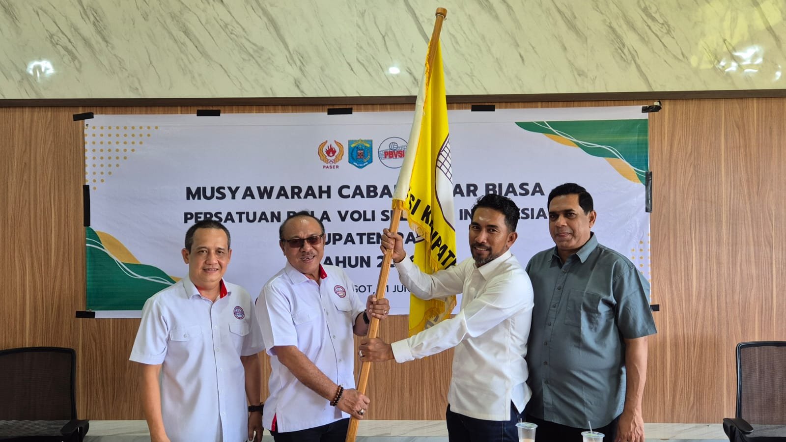 Burhanuddin Nahkodai PBVSI Paser 2026–2030, Fokus Pembinaan Atlet Lokal