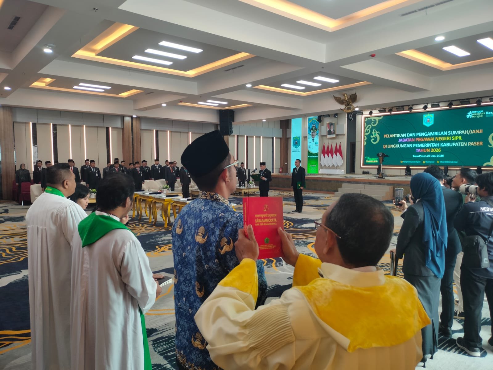 308 ASN Dilantik, Bupati Paser Minta Percepat Kinerja dan Wujudkan Paser TUNTAS