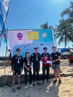 Pendayung Paser Buktikan Daya Saing di Kelas Baru SUP Race