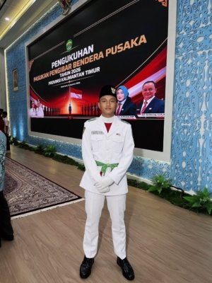 Dari Seleksi 400 Peserta, Galih Resky Kini Kibarkan Merah Putih di Tingkat Provinsi